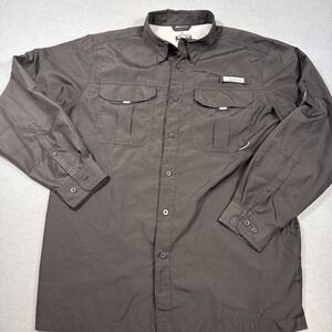 Habit Fishing S/S Shirt Men LRG Performance Polyester Hiking Vented SOLAR FACTOR